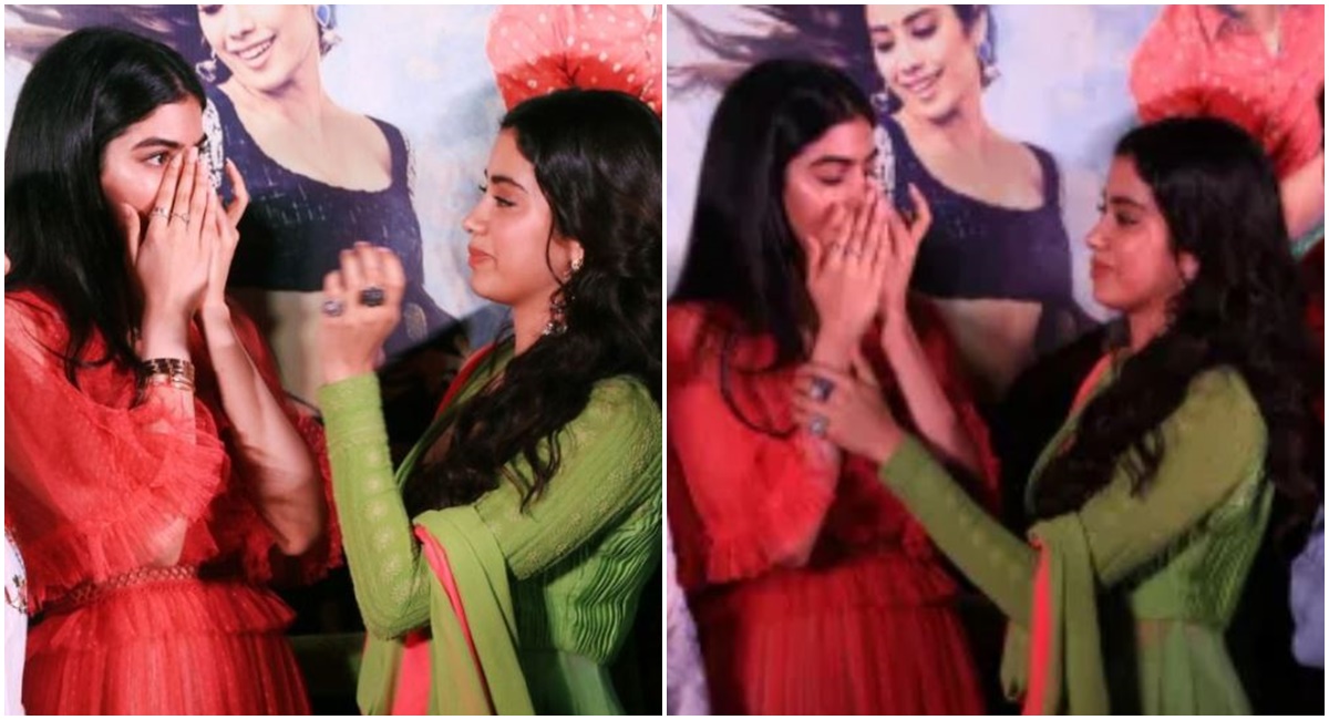 Khushi Kapoor Gets Emotional At 'DHADAK' Trailer Launch ...